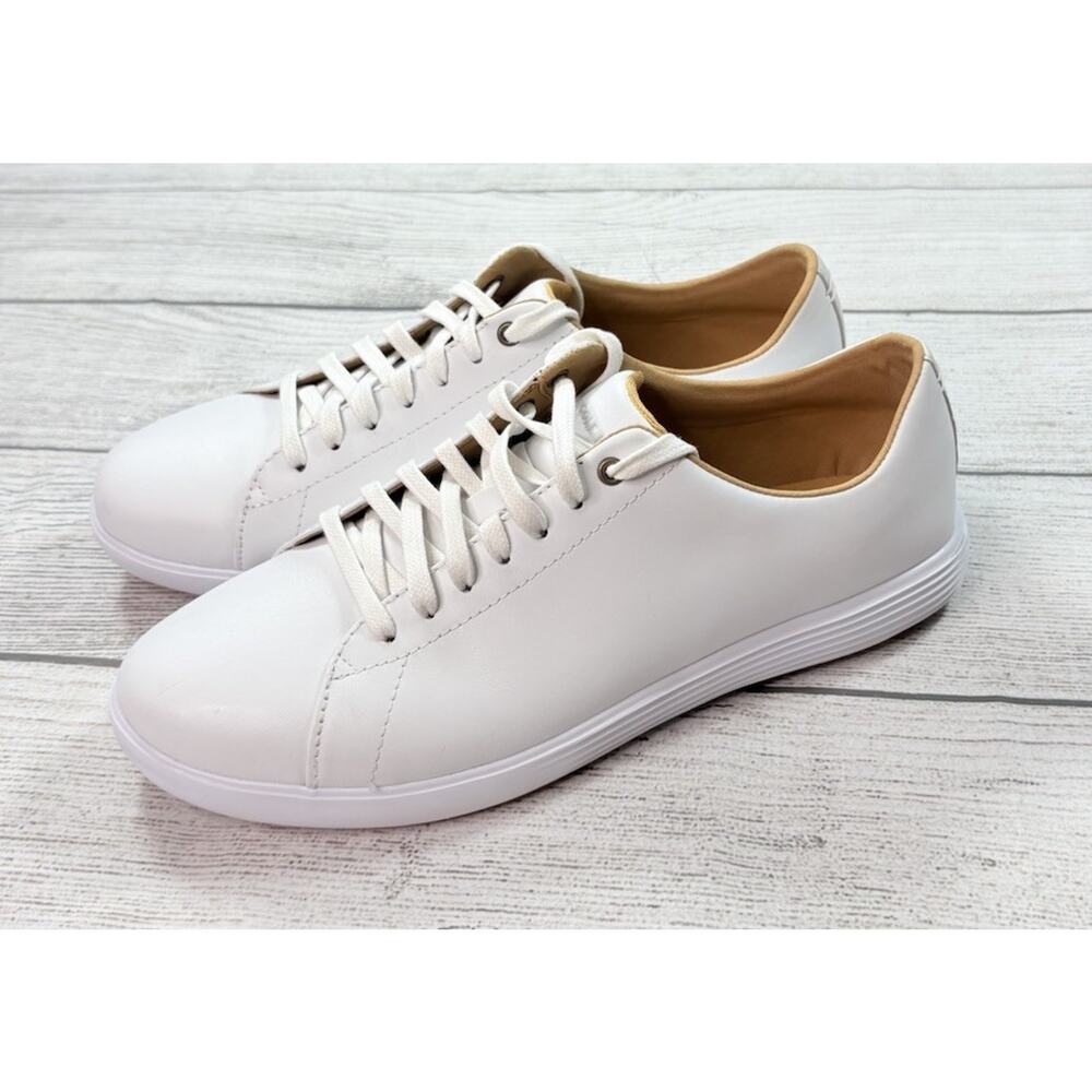 Cole Haan Women's Grand Crosscourt Sneaker Size White Casual W33667 Size 8.5C